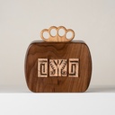 Keef Wooden Clutch